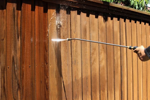 Fence Cleaning in Johnson City