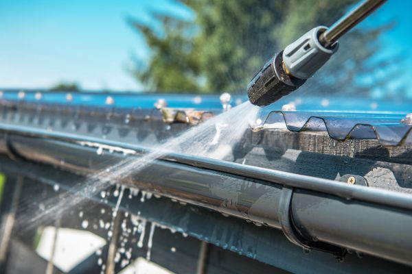 Gutter Pressure Washing in Johnson City