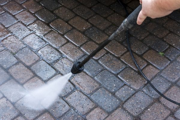 Patio Pressure Washing in Johnson City