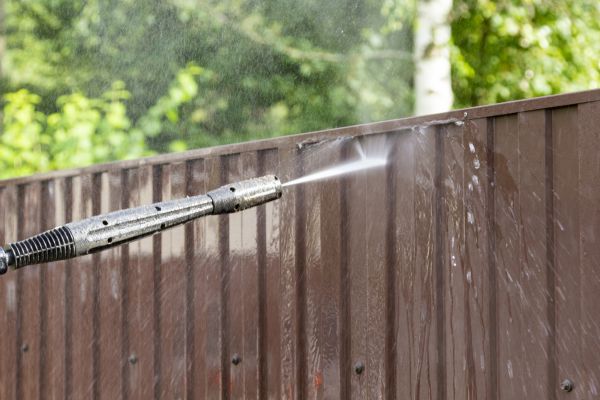 Vinyl Fence Cleaning in Johnson City
