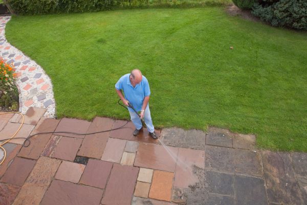 Pavers Pressure Washing in Johnson City