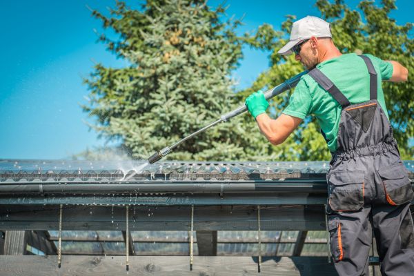Gutter Power Washing in Johnson City