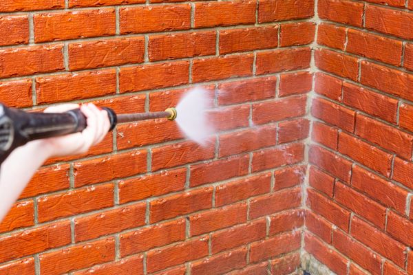 Brick Pressure Cleaning in Johnson City
