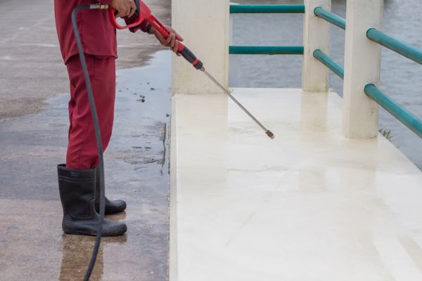 Industrial Concrete Cleaning in Johnson City