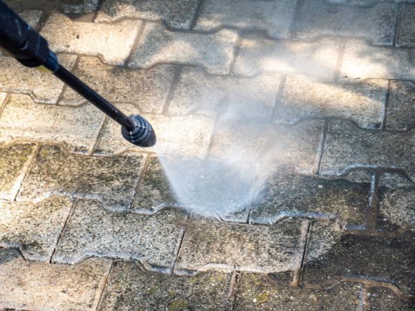 Paver Pressure Washing in Johnson City